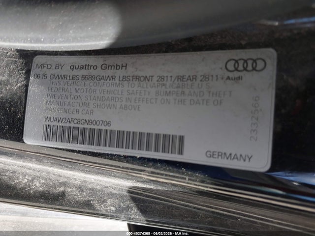 Audi Rs 4.0t Prestige