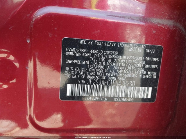 Subaru Forester 2.5i Premium