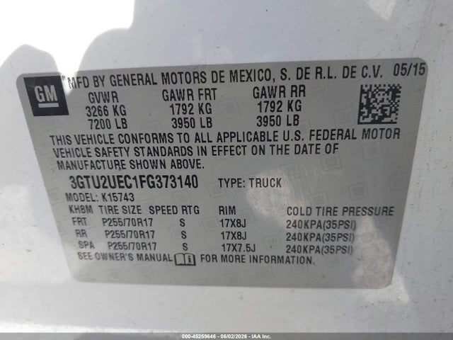 GMC Sierra 1500 Sle