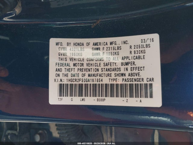 Honda Accord Sport