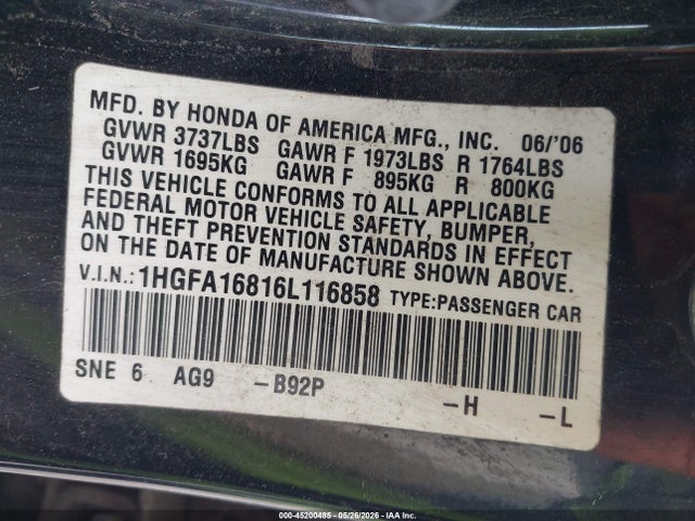Honda Civic Ex