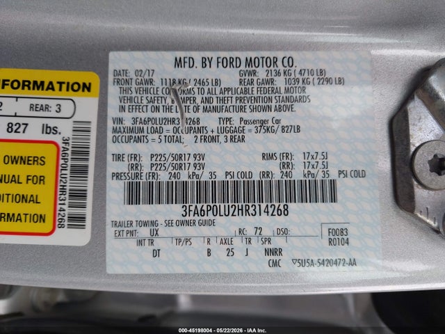 Ford Fusion Se