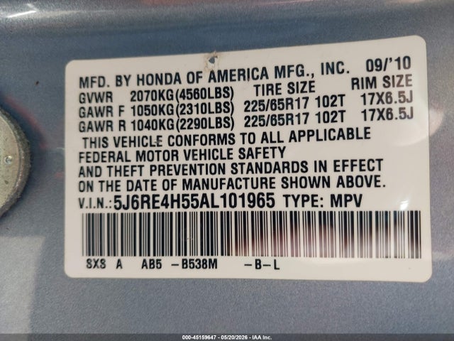 Honda CR-V Ex
