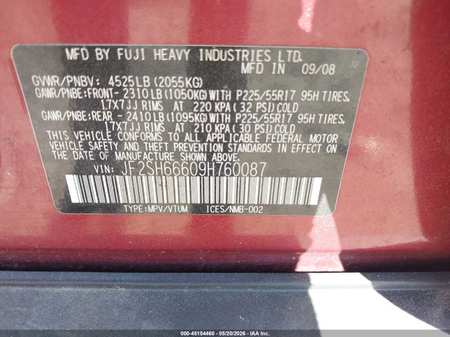 Subaru Forester 2.5xt Limited