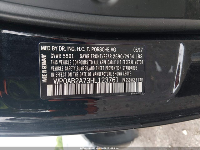 Porsche Panamera 4s