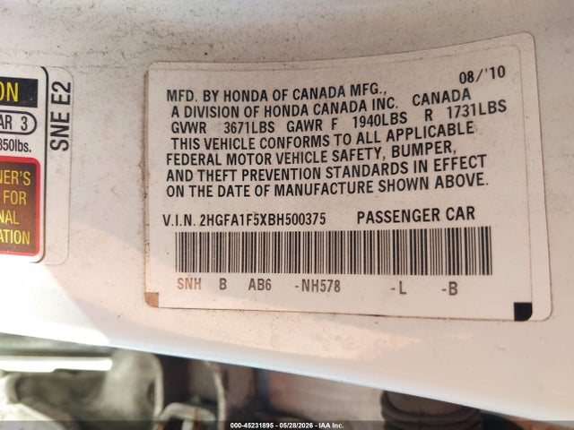 Honda Civic Lx