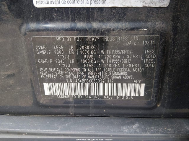 Subaru Outback 2.5i Limited