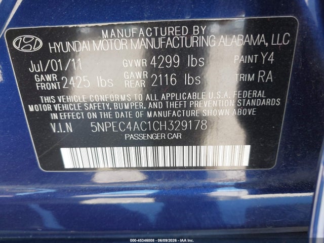 Hyundai SONATA Se