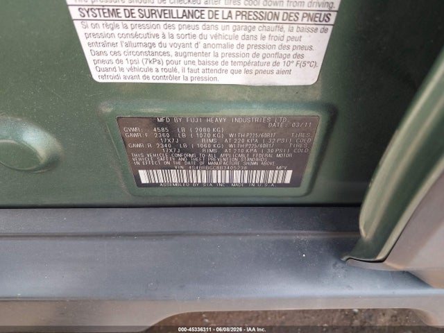 Subaru Outback 2.5i Premium
