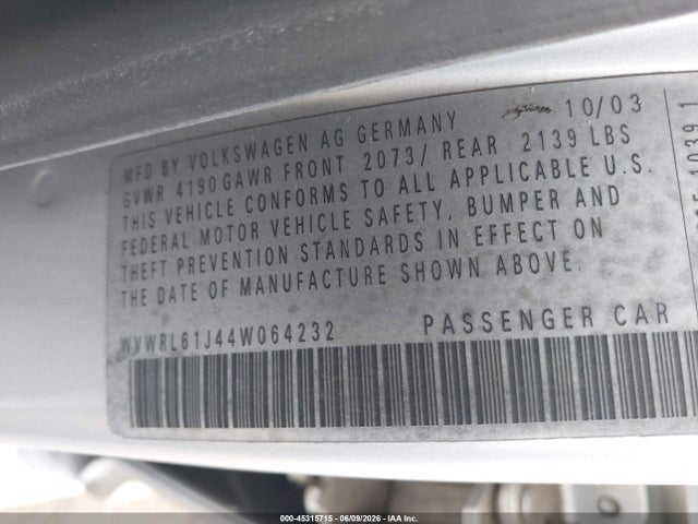 Volkswagen Jetta Gl