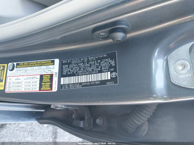 Toyota Camry Xle V6
