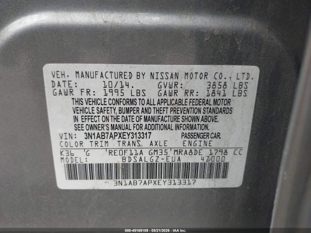 Nissan Sentra Sl
