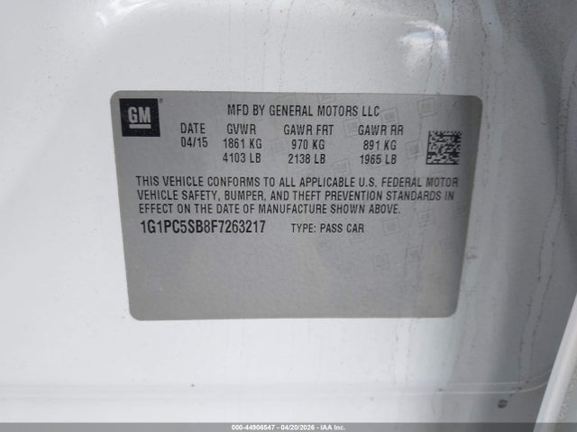 Chevrolet Cruze 1lt Auto