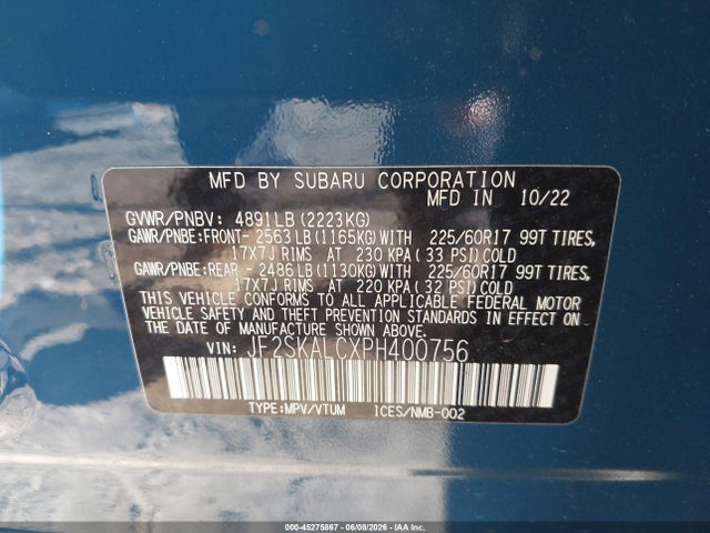 Subaru Forester Wilderness