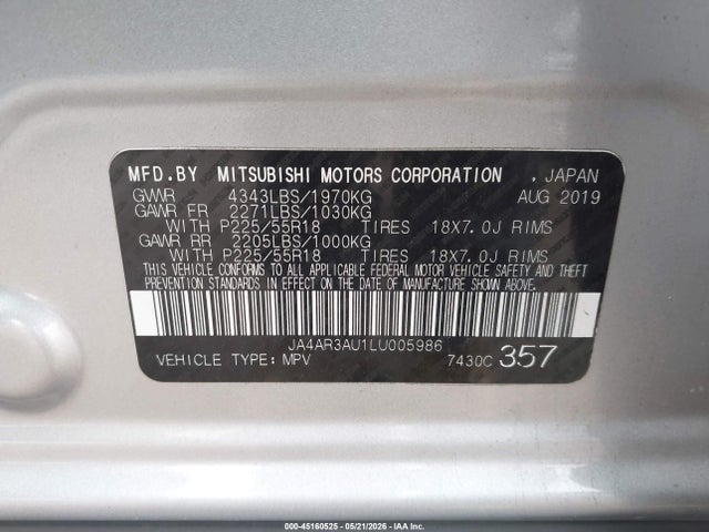 Mitsubishi Outlander 2.0 Es Awc