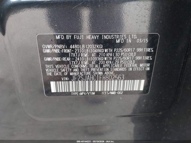 Subaru Forester 2.5i Limited
