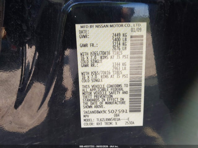 Nissan Xterra S