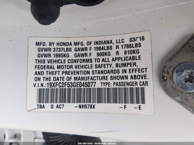Honda Civic Lx
