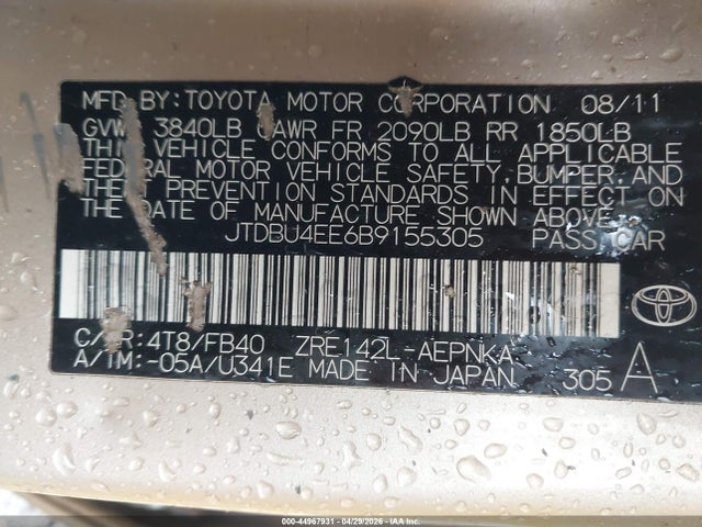 Toyota Corolla Le