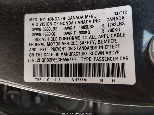 Honda Civic Hf