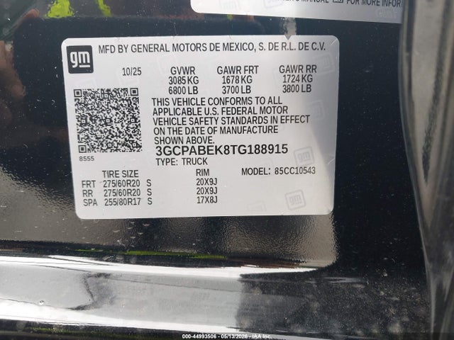 Chevrolet Silverado 1500 2wd  Short Bed Custom
