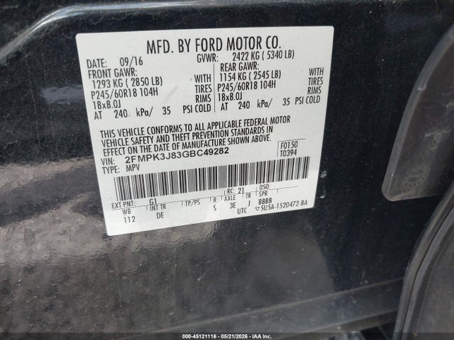 Ford Edge Sel
