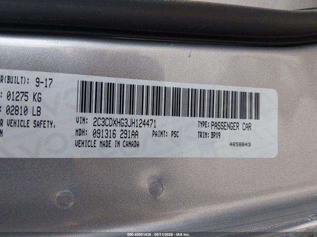 Dodge Charger Sxt Plus Rwd