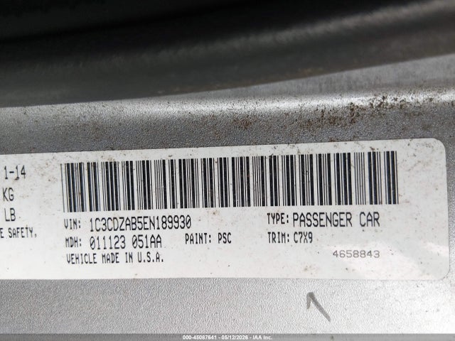 Dodge Avenger Se