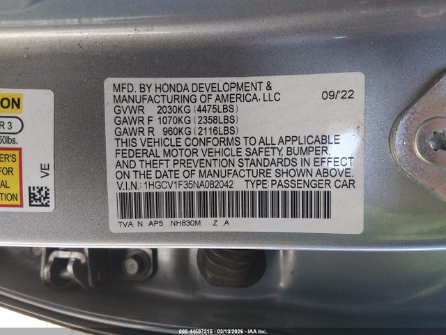 Honda Accord Sport