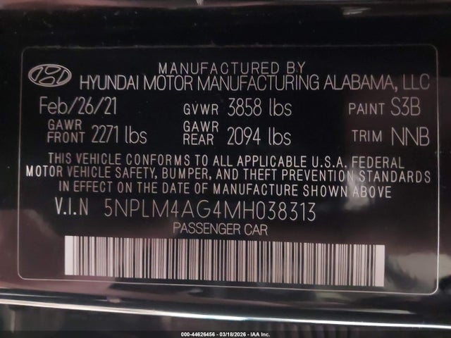 Hyundai ELANTRA Sel