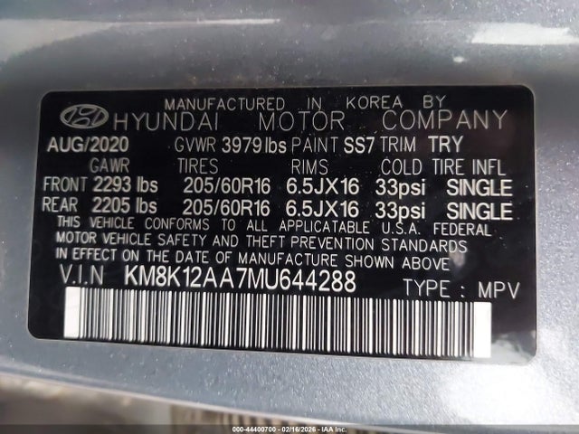 Hyundai KONA Se