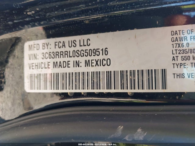 Ram 3500 Limited Longhorn  4x4 8' Box