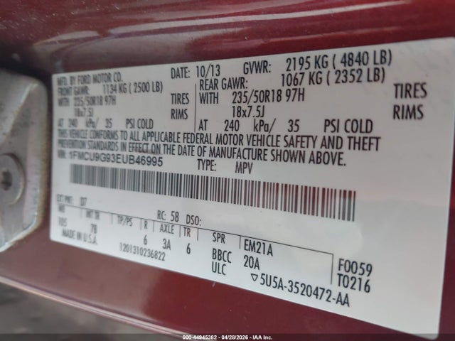 Ford Escape Se