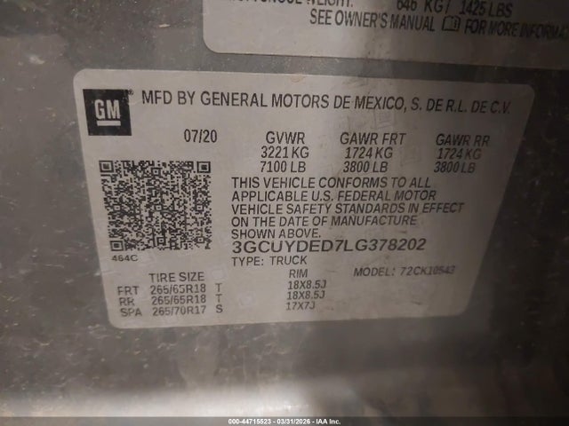 Chevrolet Silverado 1500 4wd  Short Bed Lt
