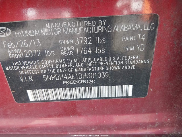 Hyundai ELANTRA Gls