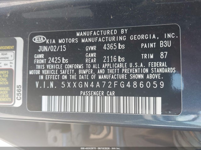 Kia Optima Ex