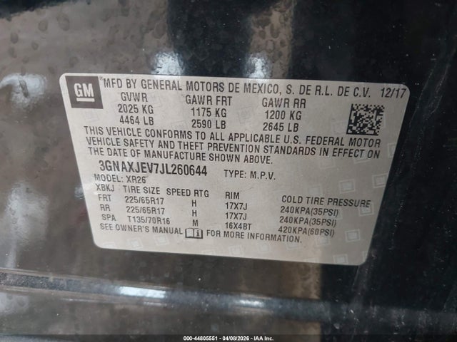 Chevrolet Equinox Lt