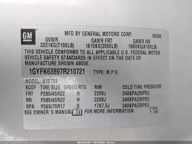 Cadillac Escalade Standard