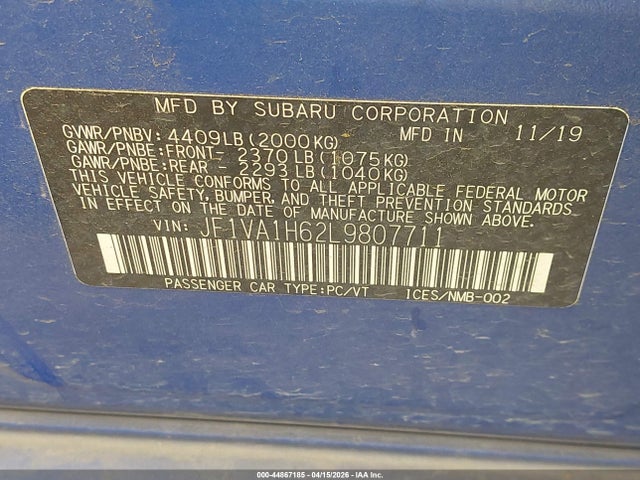 Subaru WRX Limited
