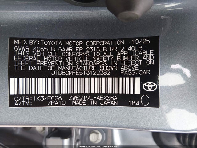 Toyota Corolla Hybrid Se