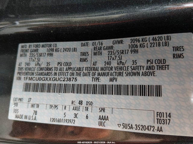 Ford Escape Se