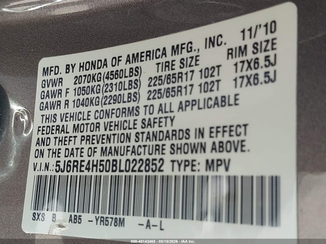 Honda CR-V Ex