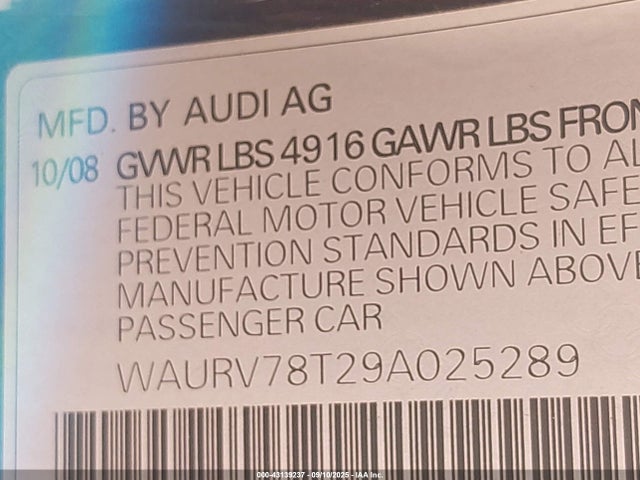 Audi S5 4.2l