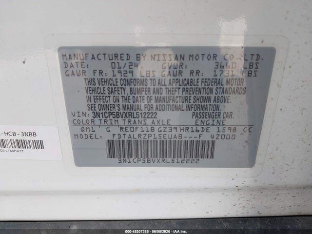 Nissan Kicks S Xtronic Cvt