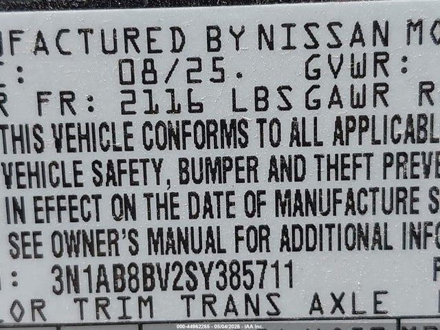 Nissan Sentra S