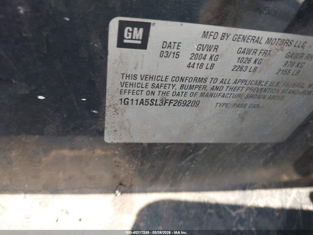 Chevrolet Malibu 1fl