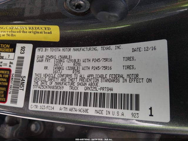 Toyota Tacoma Sr5 V6