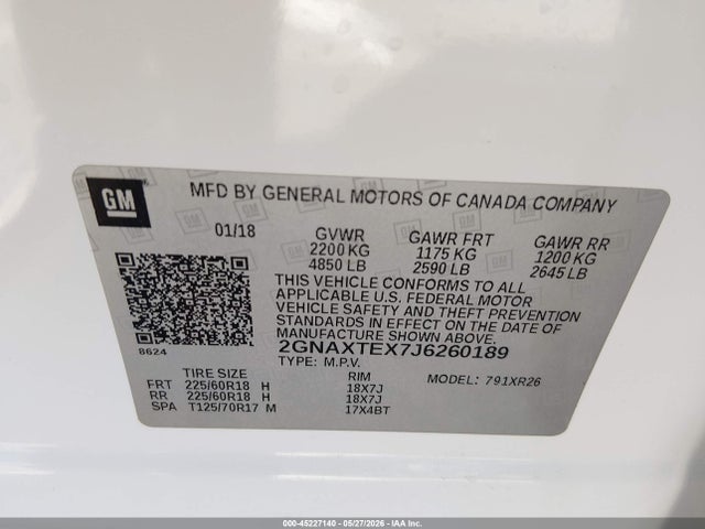 Chevrolet Equinox Lt