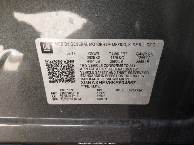 Chevrolet Equinox Ls