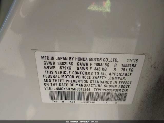 Honda Fit Ex